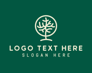 Natural Tree Forest  logo