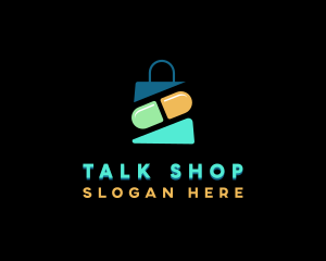 Pharmacy Shopping Bag  logo design