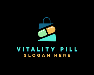 Pharmacy Shopping Bag  logo design