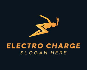 Lightning Energy Bolt logo design