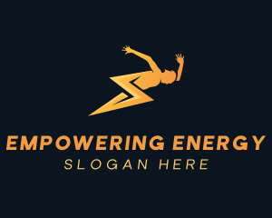 Lightning Energy Bolt logo design