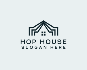 House Roof Architecture logo design