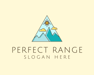 Outdoor Mountaineering Travel logo design