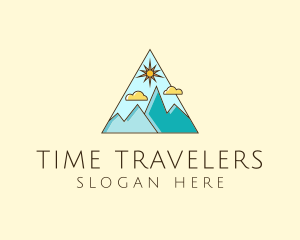 Outdoor Mountaineering Travel logo design