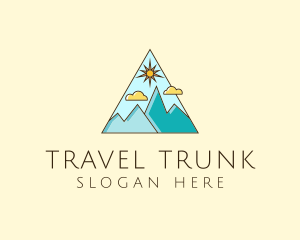 Outdoor Mountaineering Travel logo design