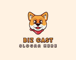 Shiba Inu Pet Dog Logo