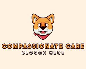 Shiba Inu Pet Dog Logo