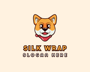 Shiba Inu Pet Dog logo