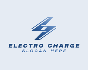 Energy Lightning Bolt logo design