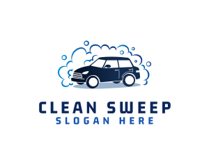 Cleaning Carwash Business logo design