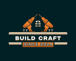 Drill Handyman Builder  logo design