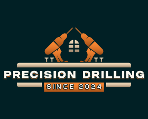 Drill Handyman Builder  logo design