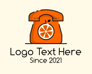 Telephone Orange Fruit  logo