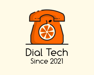 Telephone Orange Fruit  logo