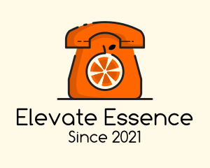 Telephone Orange Fruit  logo