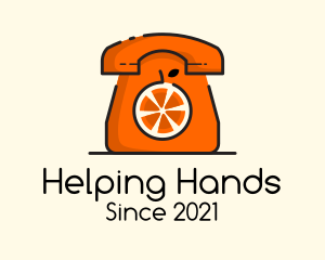 Telephone Orange Fruit  logo