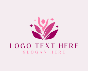 Human Lotus Leaf Spa logo