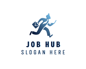 Corporate Job Worker logo design