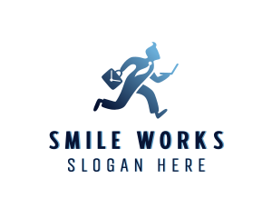 Corporate Job Worker logo design