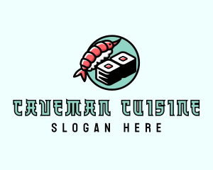 Sushi Asian Cuisine logo design