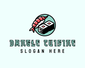 Sushi Asian Cuisine logo design