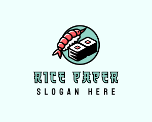 Sushi Asian Cuisine logo design