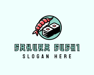 Sushi Asian Cuisine logo design