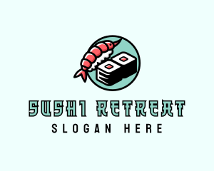 Sushi Asian Cuisine logo design