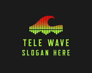 Sound Wave Music logo design