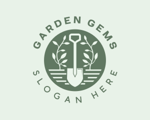Shovel Planting Garden logo