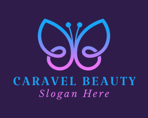 Beauty Salon Butterfly logo design