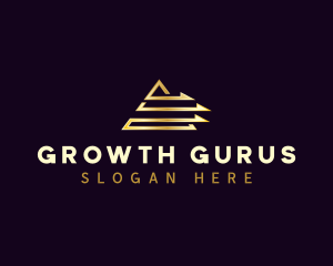 Corporate Graph Arrow  logo design