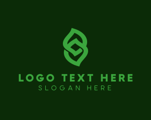 Leaf Loop Symbol logo