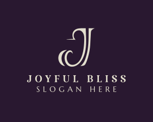 Elegant Firm Letter J logo design