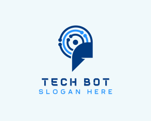 Tech AI Software logo design