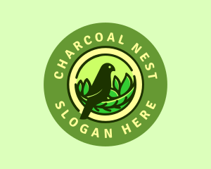 Nature Bird Nest logo