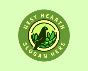 Nature Bird Nest logo