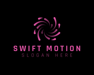 Swoosh Swirl Laboratory logo design