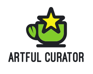 Star Green Tea logo design