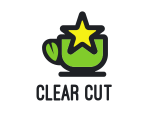 Star Green Tea logo design