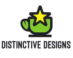 Star Green Tea logo design