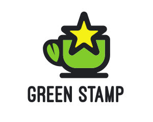 Star Green Tea logo design