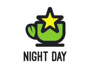 Star Green Tea logo design