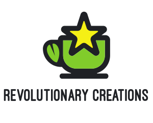 Star Green Tea logo design