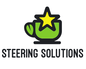 Star Green Tea logo design