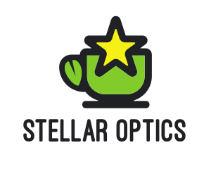 Star Green Tea logo design