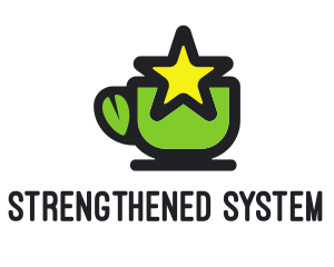 Star Green Tea logo design