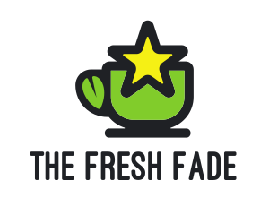 Star Green Tea logo design