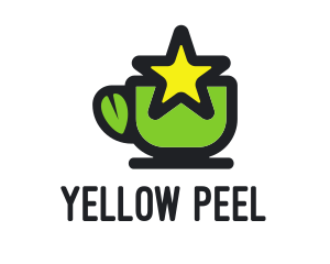 Star Green Tea logo design