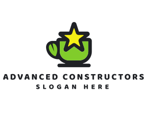 Star Green Tea logo design